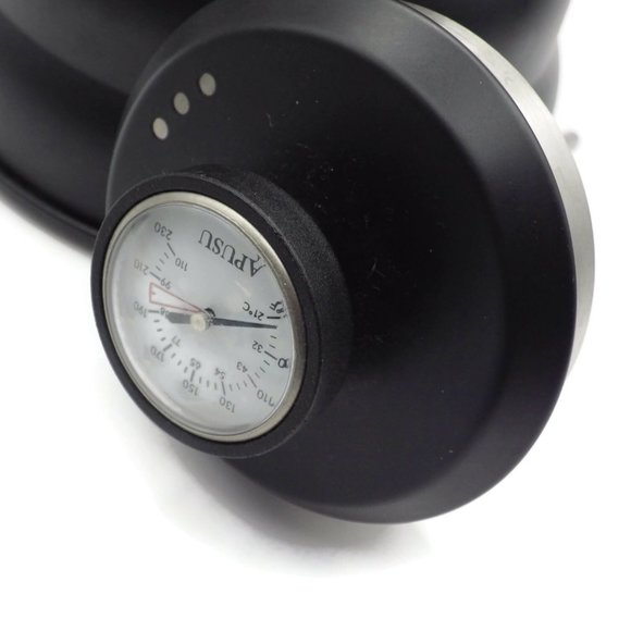 New APUSU Gooseneck Pour-Over Kettle/ Built-In Thermometer/ Stainless Steel - Picture 4 of 6